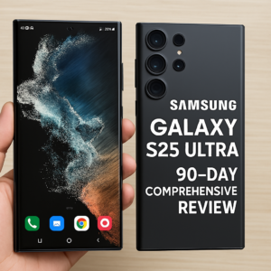 Samsung Galaxy S25 Ultra: 90-Day Comprehensive Review