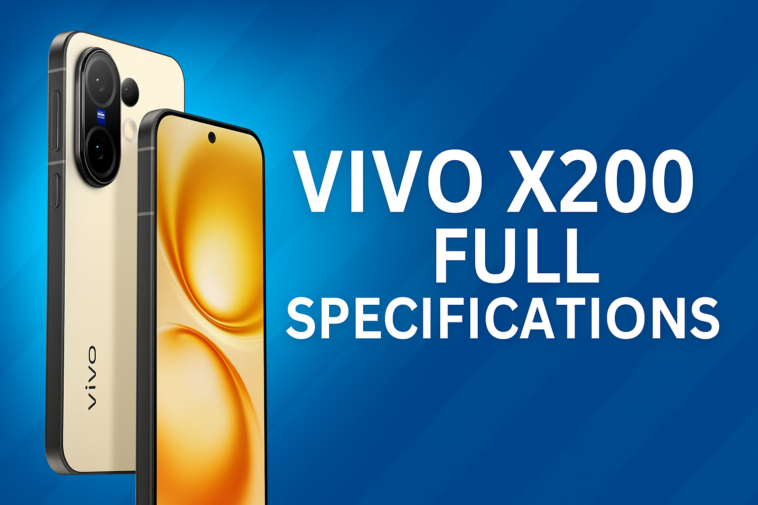 Vivo X200 FE Full specification