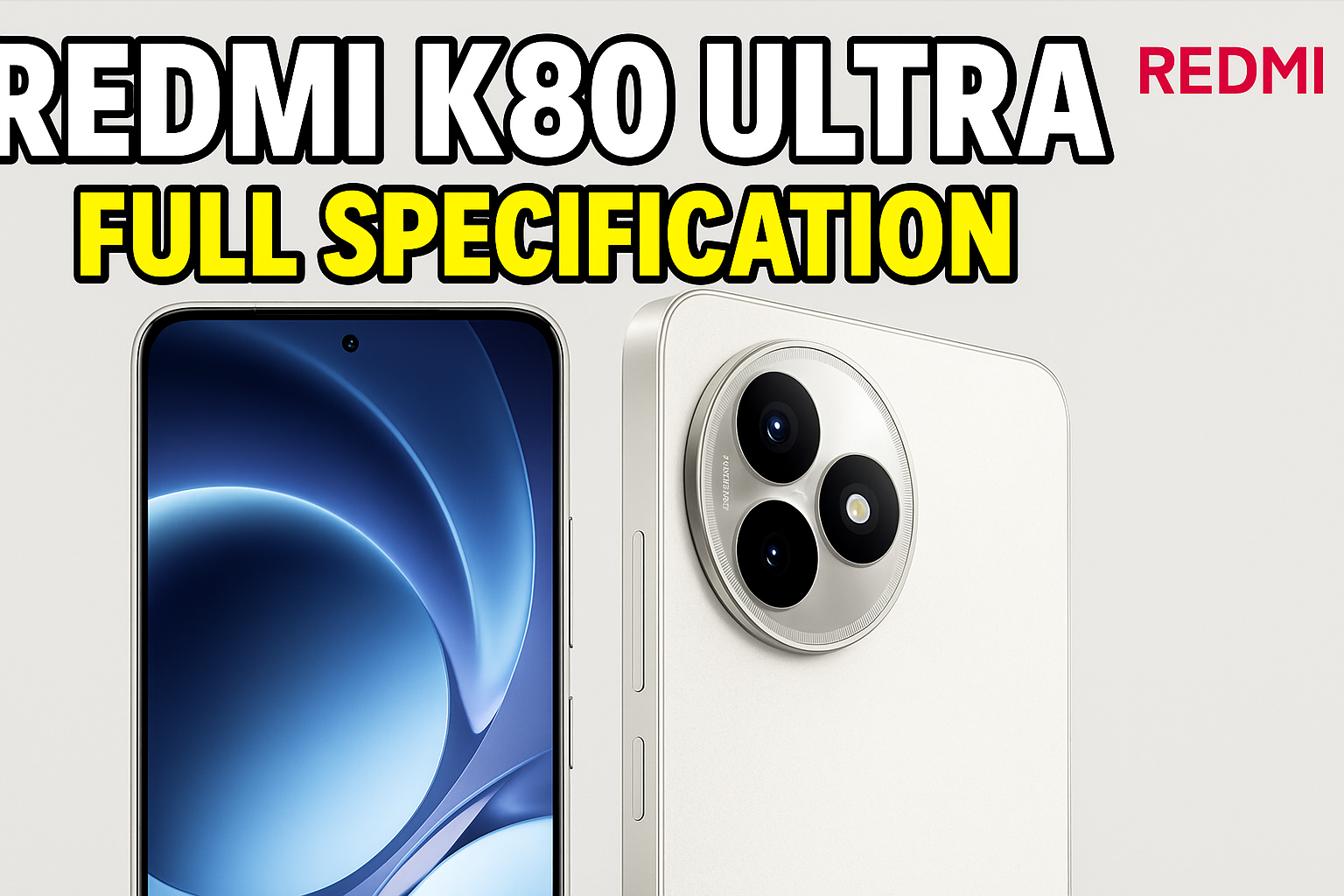 Redmi K80 Ultra Full specification