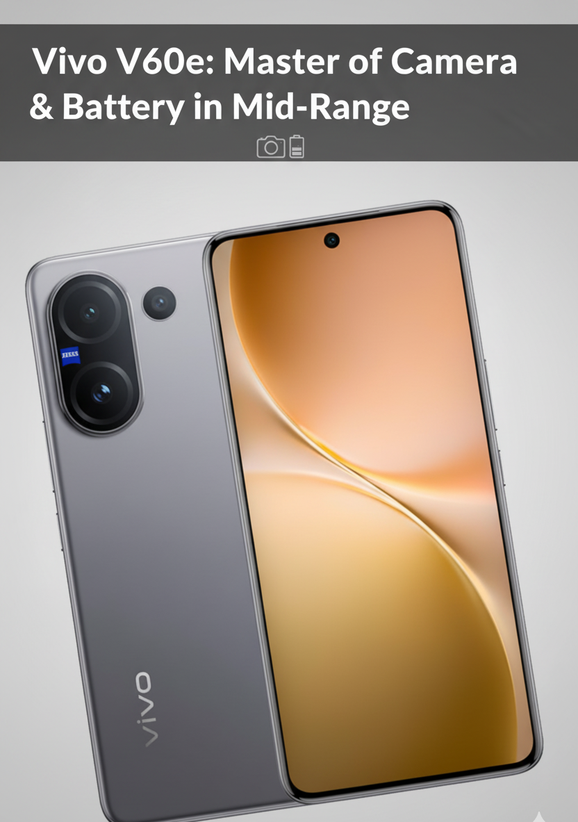 Vivo V60e: Master of Camera & Battery in Mid-Range