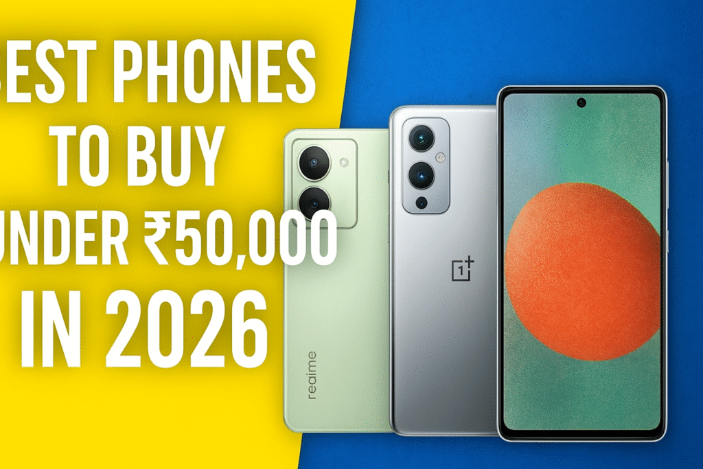 Why 2026 Belongs to These Incredible Phones Under ₹50K